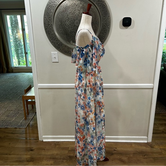 TANYA TAYLOR Lorena floral cold - shoulder maxi dress - Size 2 - Picture 9 of 13